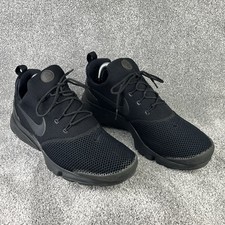 Mens Nike Air Presto Fly Trainers Size UK 9 Triple Black