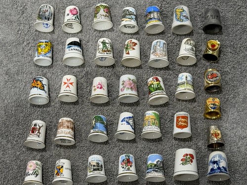 Thimbles collection job lot - collection,