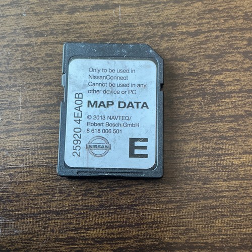 Genuine nissan map data - genuine,