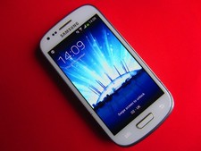 White Samsung Galaxy S III Mini GT-i8200N Smartphone O2 Tesco VGC Fast Free P&P