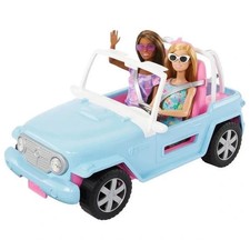 Barbie Jeep with Dolls and