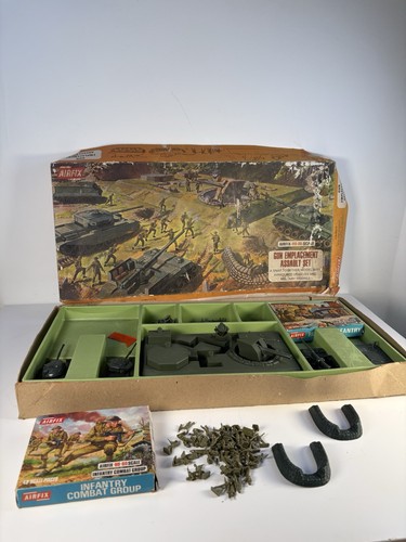 Vintage airfix gun emplacement - vintage,