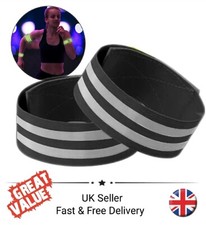 2 Reflective Hi-Vis Armbands