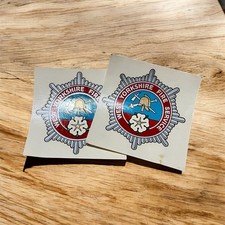 West Yorkshire Fire Service Helmet Transfers X2