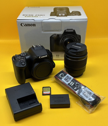 Canon eos 250d dslr - canon, camera