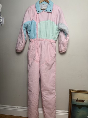 Vintage 80s ski - vintage, pastel