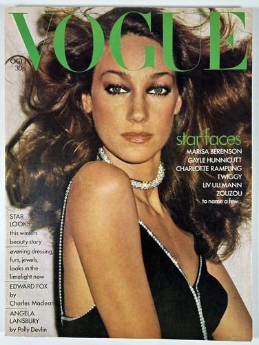 Vogue oct 1973 marisa berenson - vogue,