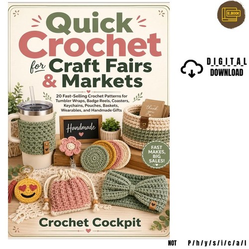 Quick crochet for craft fairs - crochet,