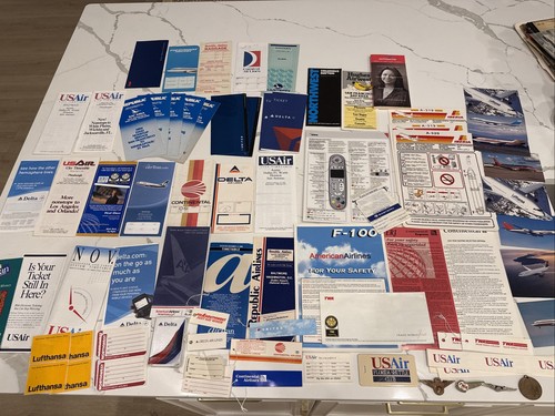 Huge lot vintage airline - huge,