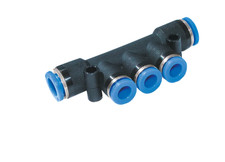 Equal Push Fit Manifold 4-12mm