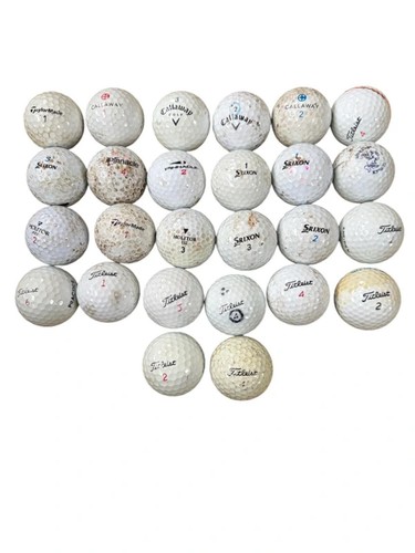 25x mixed golf balls titleist - golf,