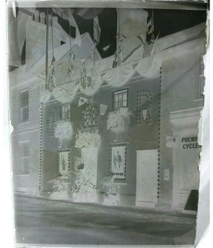 Negative glass plate photo - plate,