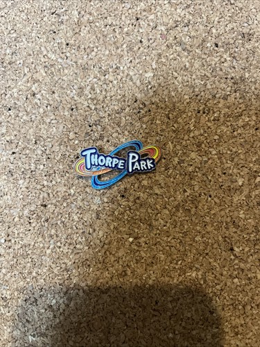 Thorpe park logo pin - logo,