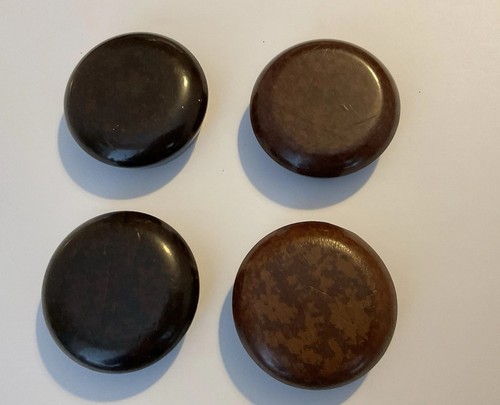 Set four bakelite - four, castor