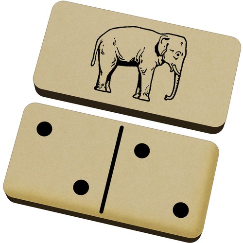 Elephant domino set with box - 'elephant',