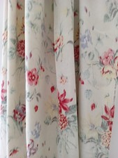 French Vintage cottom curtain fabruc 116cm wide x 2 metres, beautiful timeless