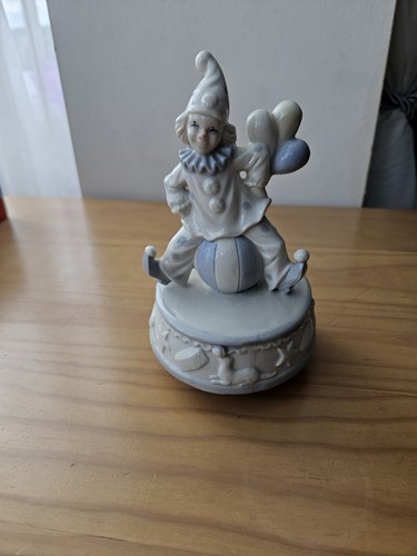 Vintage porcelain musical - porcelain,