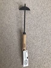 DeWit hand-made carbon steel / solid Ash-handled Onion Hoe weeder