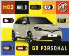 MG MG3 2013-15 UK Market Sales