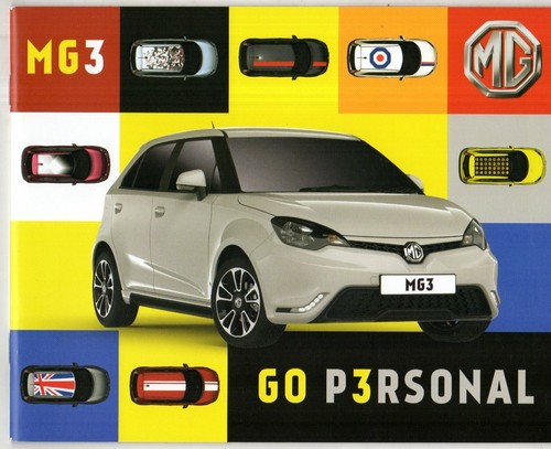 Mg3 2013 market sales - mg, uk