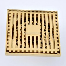 Gold Color Brass Square Floor