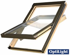 Optilight pine roof window - pine,