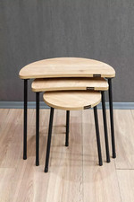 Moon Metal Leg 3-Piece Nesting