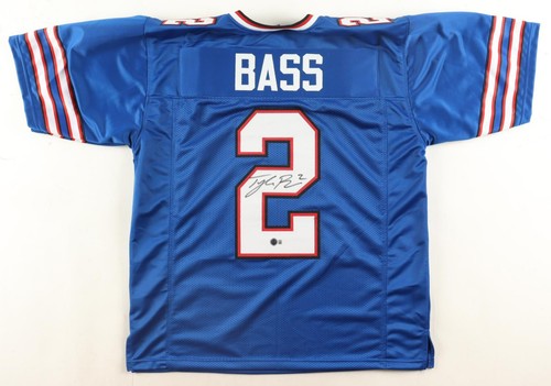 Tyler bass signed buffalo - signed,