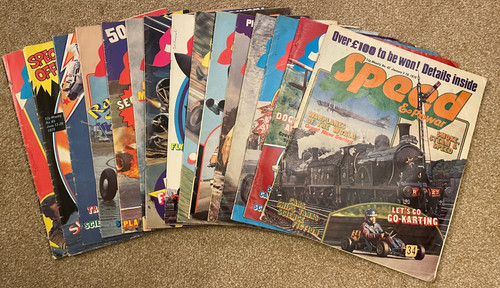 Speed and power magazines - 15, x