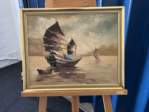 Chinese junk over seas fine - junk,