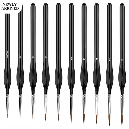 Premium paint brushes set - premium, of