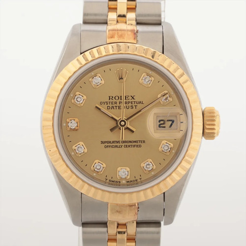 Rolex lady datejust 69173g - rolex,