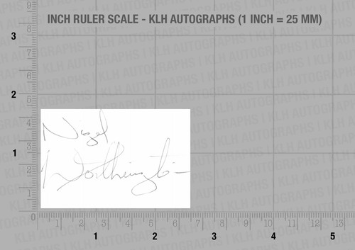 Nigel worthington hand signed - hand,