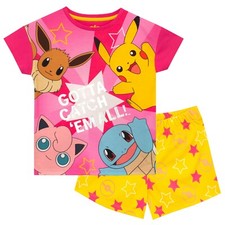 Kids Pokemon Short PJs Pikachu