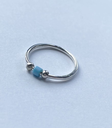Sterling silver beaded anxiety - beaded,