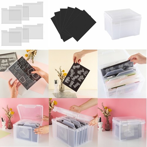 6pcs set clear - plastic, storage