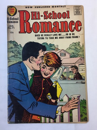 1958 harvey school romance - harvey,