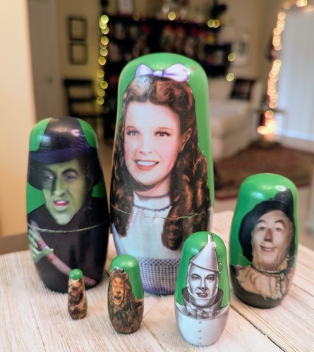 Wizard nesting dolls - nesting,