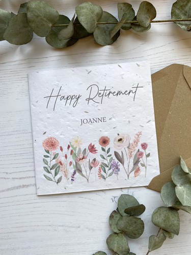 Personalised happy retirement - personalised,