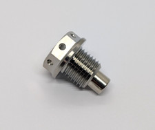 Suzuki GSX1300 Hayabusa Titanium sump plug magnetic 08-17 drilled hex head