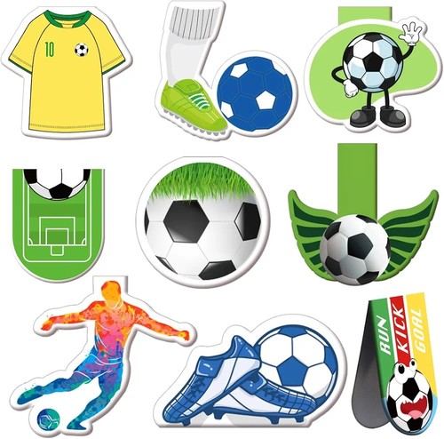 Football magnetic bookmark set - football,