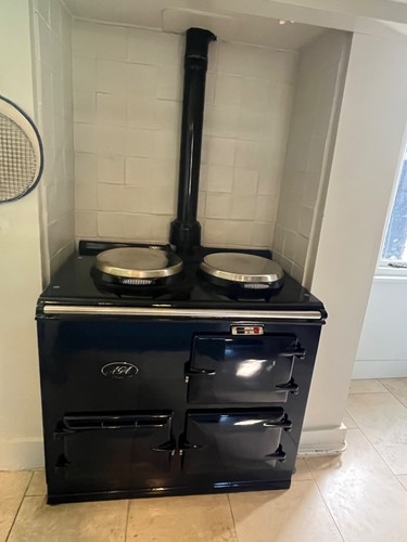 Navy blue aga oven - aga, 2