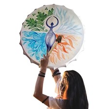 Shaman Drum Moon Design Hand
