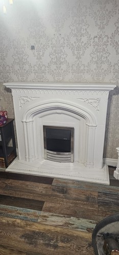 Fire surround and hearth - fire,