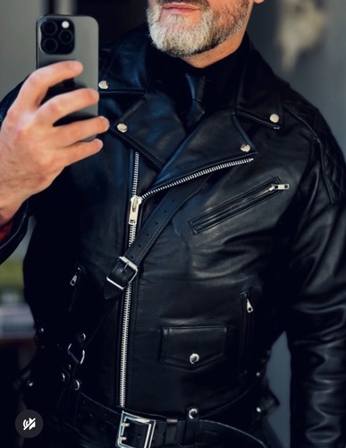 Fetish freak leather biker - fetish,