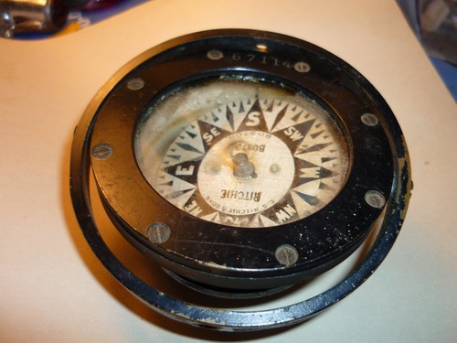 Vtg brass ritchie - vtg, e.s.