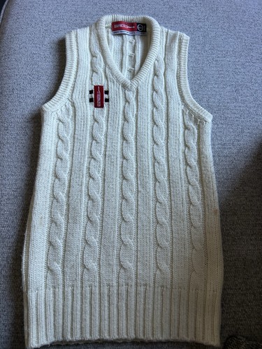 Boys gray nicolls - gray, sleeveless