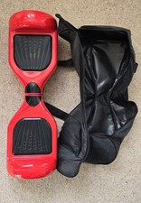 Hoverboard complete with charger in red