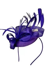 Elegant Feather Curl Headband