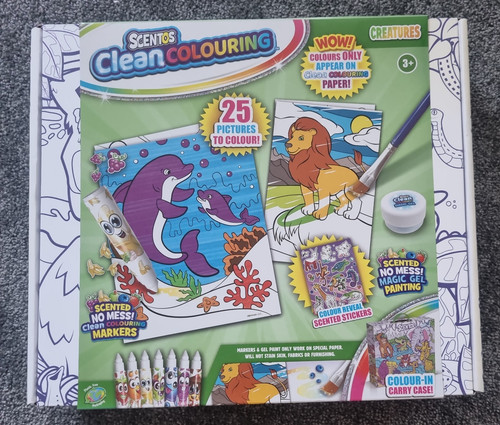 Scentos clean colouring mega - clean,